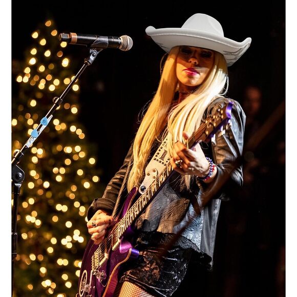 7643 Women Rhinestone Cowboy Hat Weatern Sparkly Star Wide Brim Cowgirl main image 5
